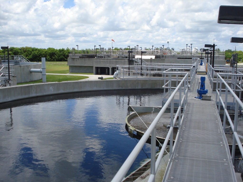 Exterior of Westport Wastewater Treatment Plant