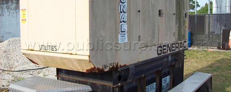 Used 60KW generators available at online auction