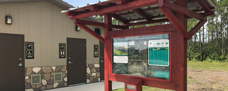 New kiosk provides Water Quality Project info